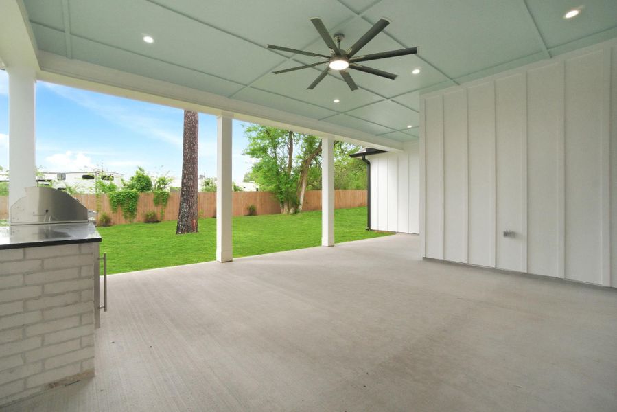 Exterior details and patio area of a home in , Montgomery (Image 29).