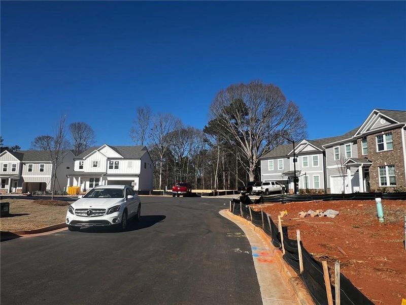 In-progress construction of a new home in Hickory Heights, Acworth, GA (Image 42).