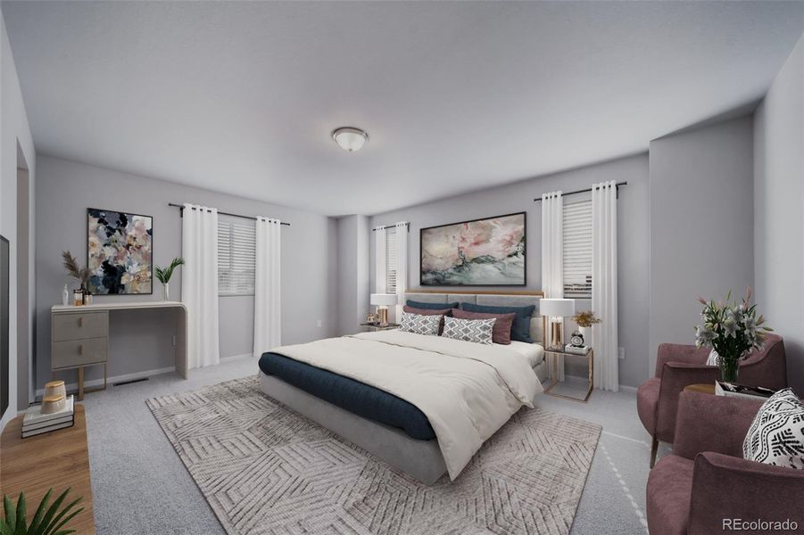 Furnished interior view inside a new home in , Commerce City (Image 15). Furnished interior view inside a new home in , Commerce City (Image 15).