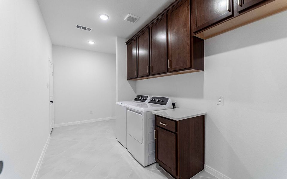 Furnished interior view inside a new home in Solterra, Mesquite (Image 11).