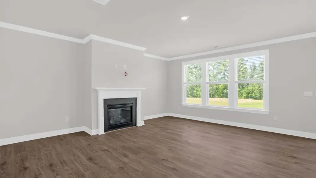 Spacious, unfurnished interior of a new home in The Estates Park, Apex (Image 23).