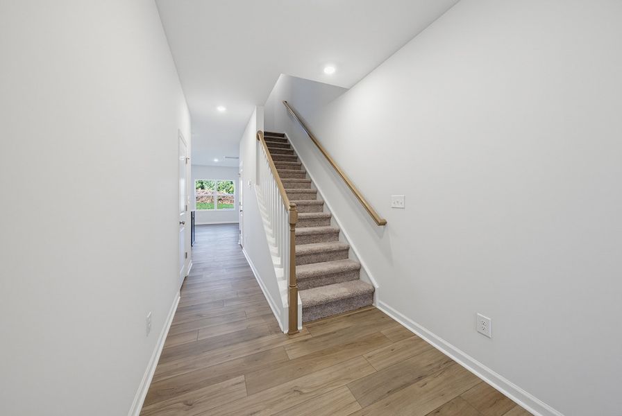 Spacious, unfurnished interior of a new home in Sweetbrier, Durham (Image 15).