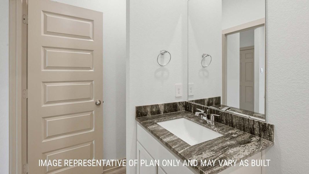 Representative furnished interior of a home built from the Mitchell by D.R. Horton in China Grove, China (Image 14).