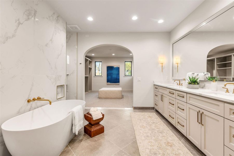 Furnished interior view inside a new home in , Austin (Image 17). Furnished interior view inside a new home in , Austin (Image 17).