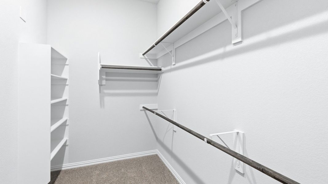 Furnished interior view inside a new home in Carillon, Manor (Image 9).