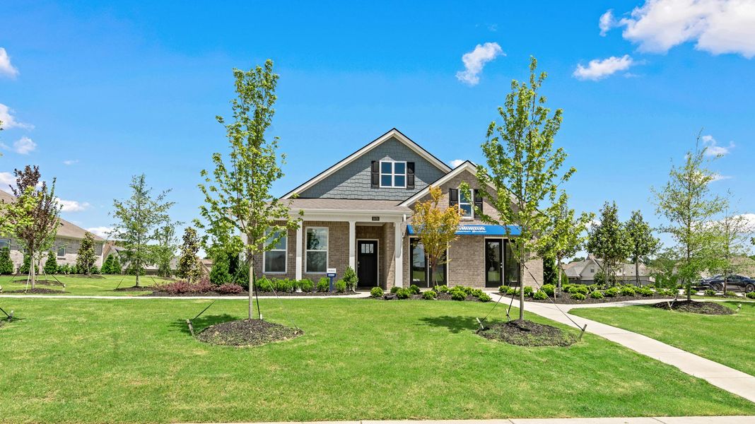 Representative exterior photo of a completed home built from the Dover Bonus by D.R. Horton in Shiloh Springs, Jackson, TN (Image 21).