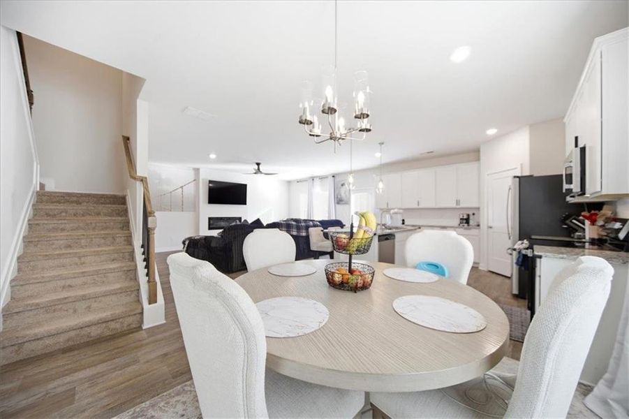 Furnished interior view inside a new home in , McDonough (Image 7).