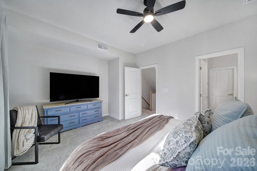 Furnished interior view inside a new home in , Charlotte (Image 13). Furnished interior view inside a new home in , Charlotte (Image 13).