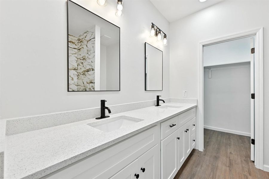 Furnished interior view inside a new home in , Texas City (Image 10). Furnished interior view inside a new home in , Texas City (Image 10).