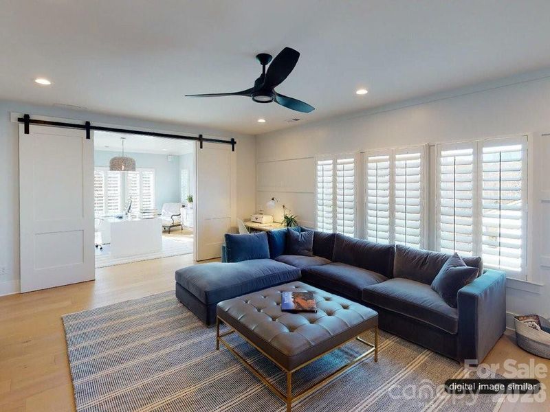 Furnished interior view inside a new home in , Davidson (Image 32).