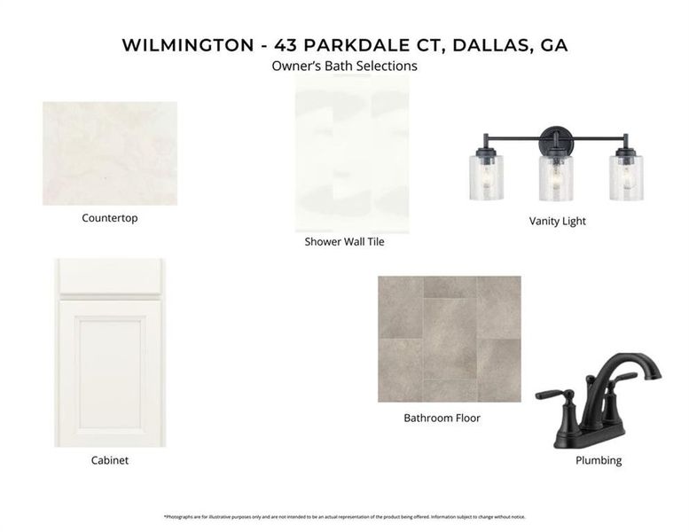 Sample of building materials used in homes in Easton Park, Dallas (Image 2). Sample of building materials used in homes in Easton Park, Dallas (Image 2).