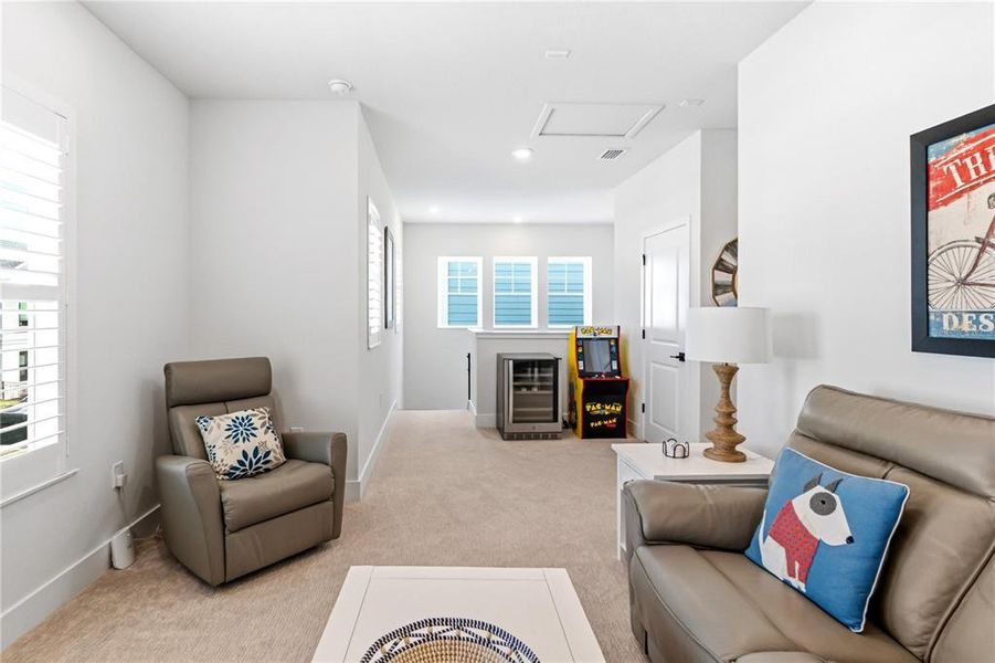 Furnished interior view inside a new home in Emerald Landing at Waterside at Lakewood Ranch – Cottage Series, Sarasota (Image 50). Furnished interior view inside a new home in Emerald Landing at Waterside at Lakewood Ranch – Cottage Series, Sarasota (Image 50).