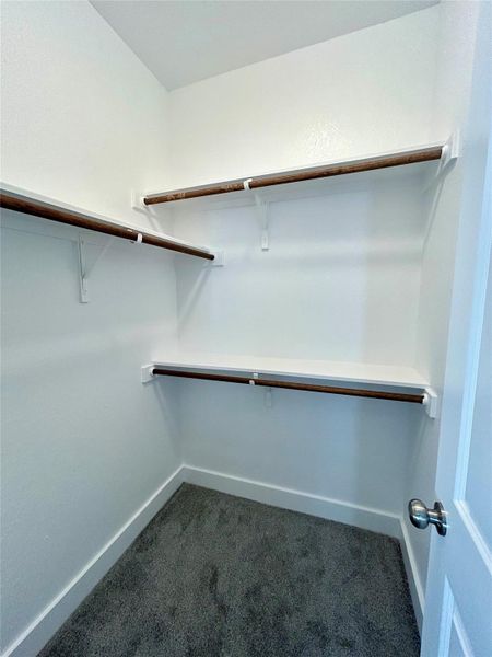 Third small bedroom walk-in closet.