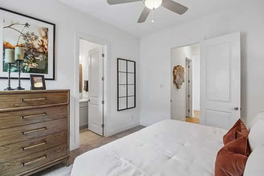 Furnished interior view inside a new home in Blue Creek Trails, Richmond (Image 20).