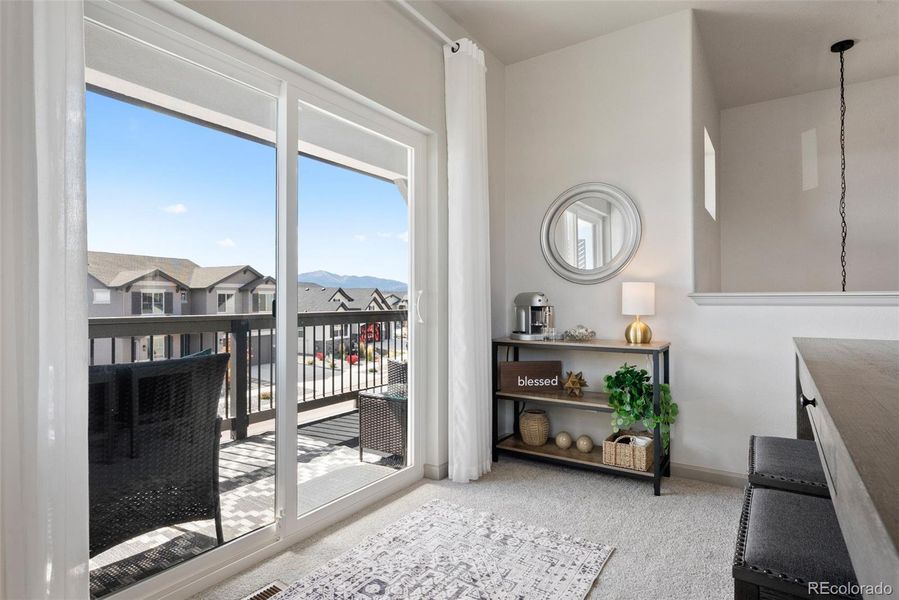 The perfect extra spot for entertaining, relaxing, or taking in the views.