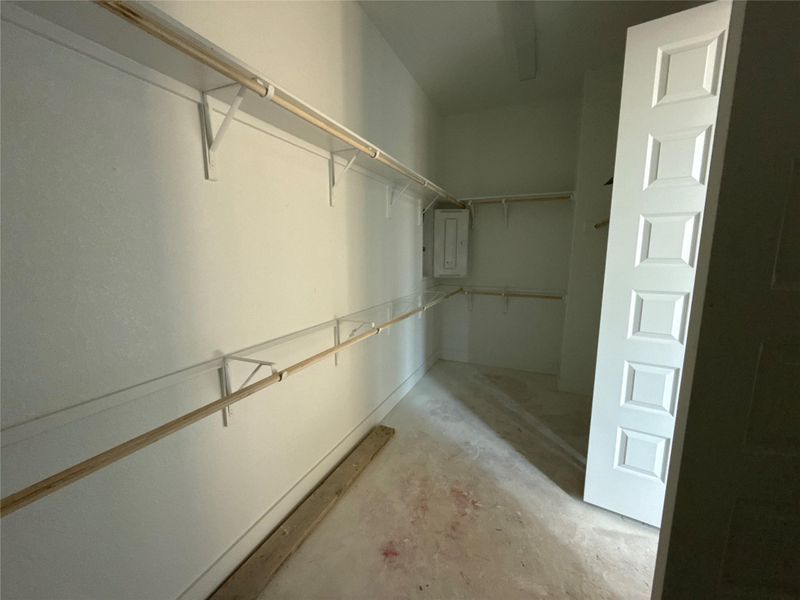 Walk-in Closet in Primary Bedroom