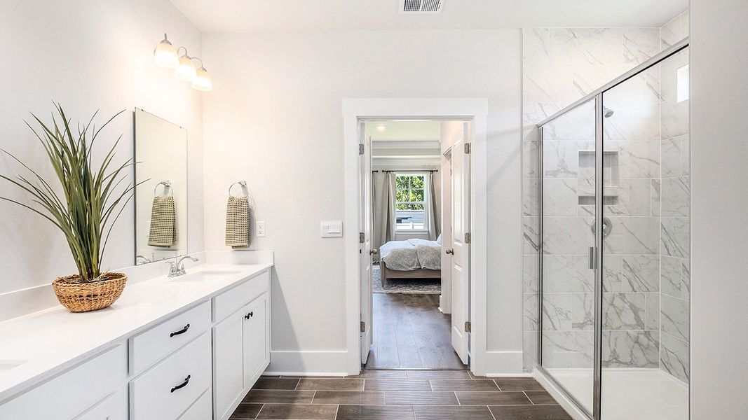 Furnished interior view inside a new home in Coastal Farms, Conway (Image 12).