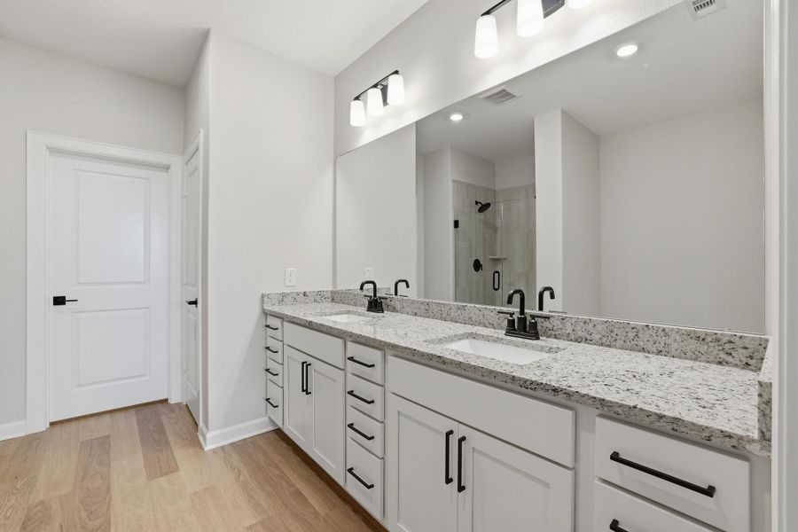 Furnished interior view inside a new home in Cypress Trails, Hockley (Image 7).