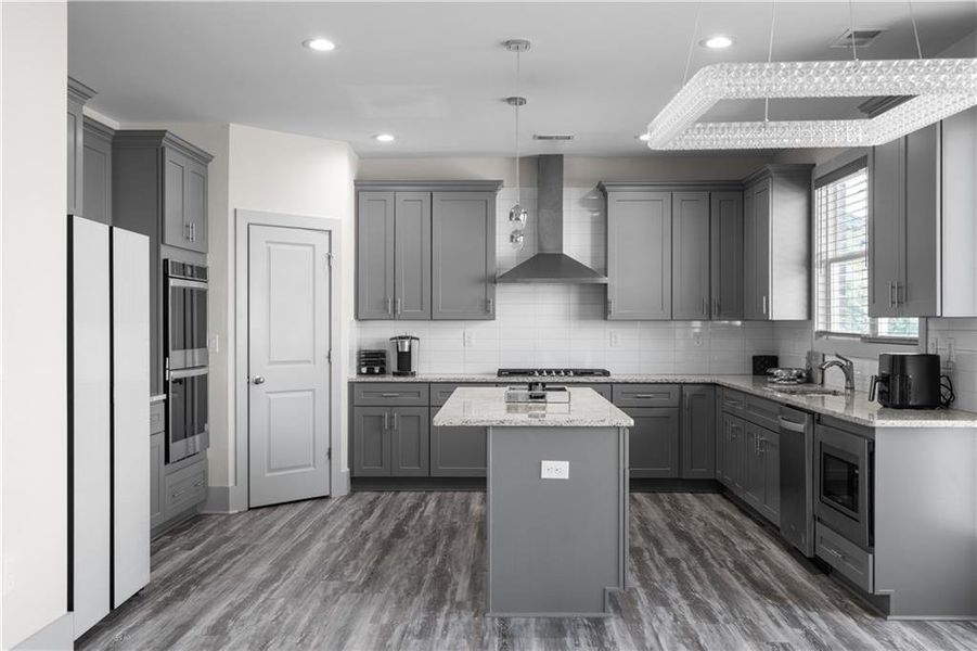 Furnished interior view inside a new home in , Lithonia (Image 11).