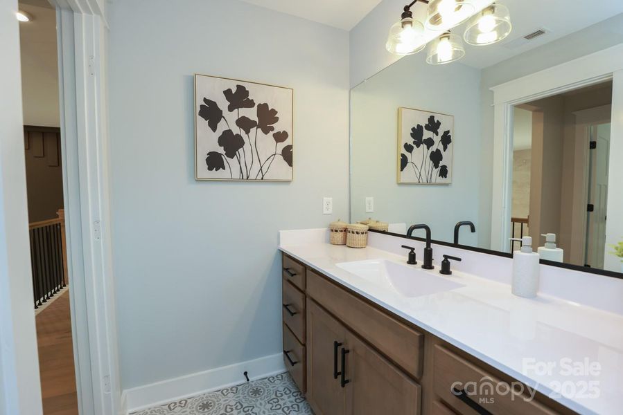 Furnished interior view inside a new home in , Waxhaw (Image 30).