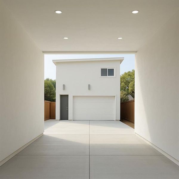 Spacious, unfurnished interior of a new home in , Atlanta (Image 24).