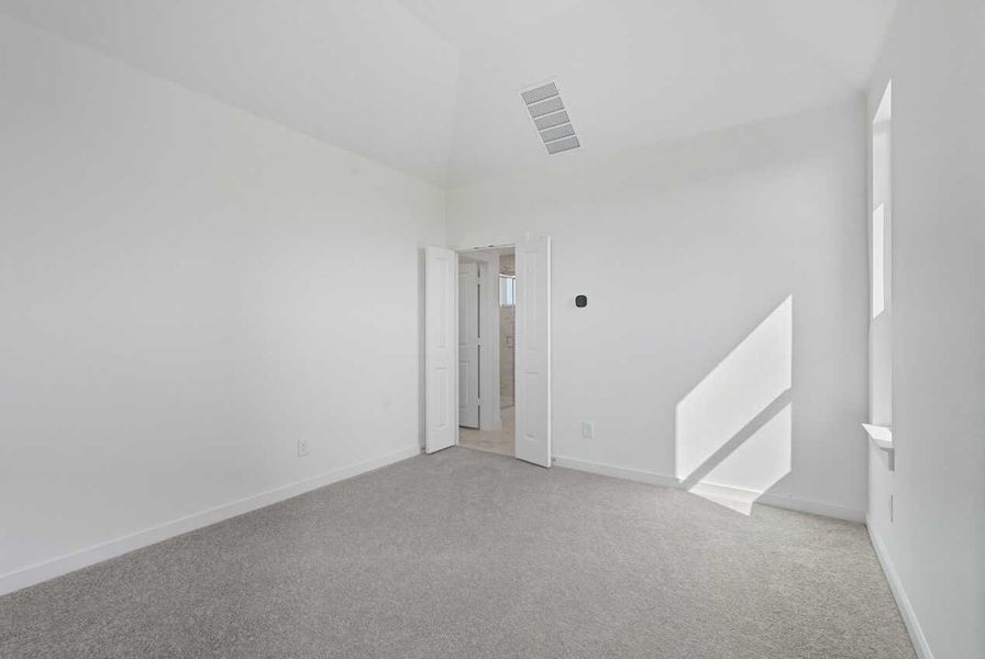 Representative Primary Bedroom - some options shown