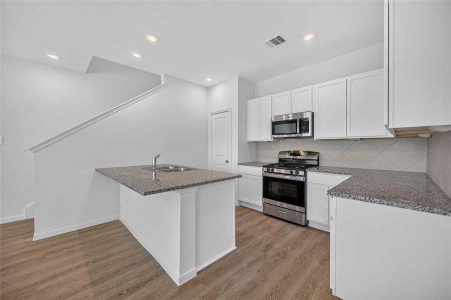 Furnished interior view inside a new home in , Houston (Image 6).