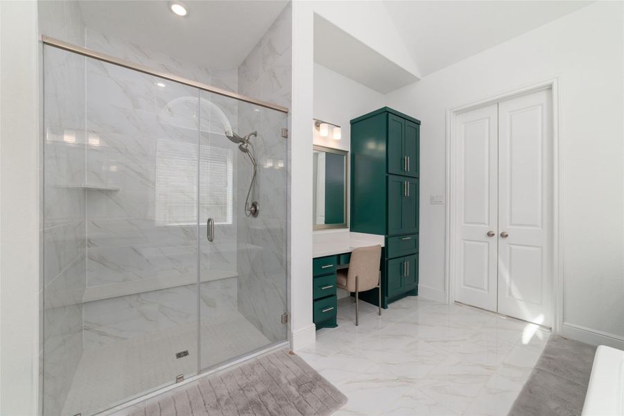 Furnished interior view inside a new home in Pomona 70' - Section 27, Manvel (Image 23).