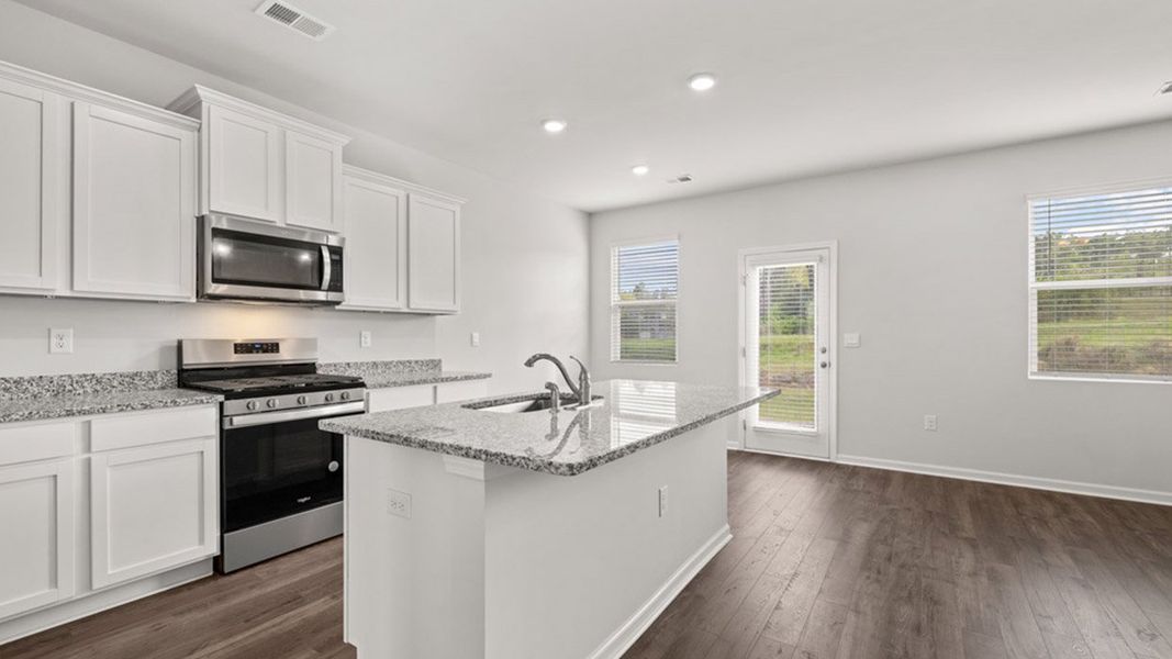 Furnished interior view inside a new home in The Islands, Beech Island (Image 6).
