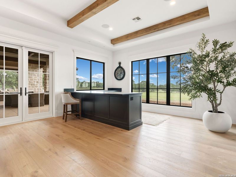 Furnished interior view inside a new home in , Boerne (Image 19).