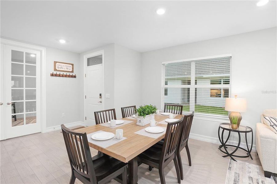 Furnished interior view inside a new home in , Punta Gorda (Image 11).