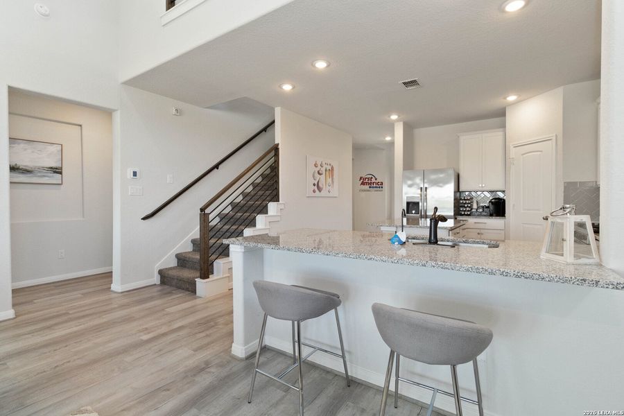 Furnished interior view inside a new home in Hickory Ridge, Elmendorf (Image 35). Furnished interior view inside a new home in Hickory Ridge, Elmendorf (Image 35).