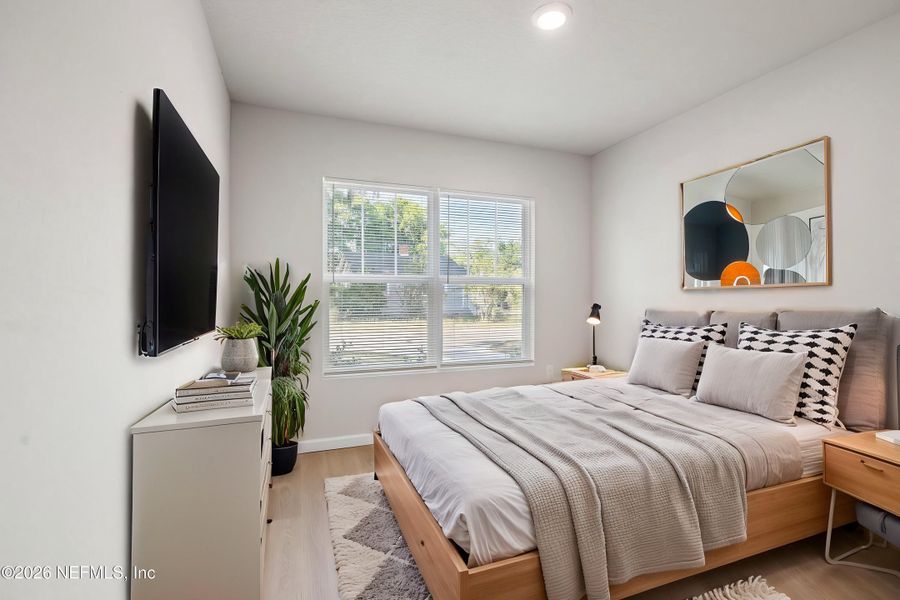 Furnished interior view inside a new home in , Jacksonville (Image 9).