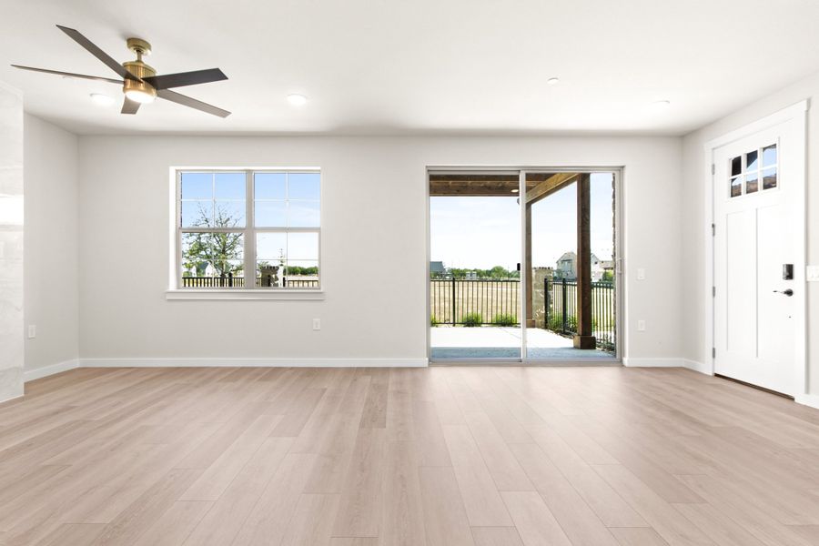 Spacious, unfurnished interior of a new home in The Tribute, The Colony (Image 22). Spacious, unfurnished interior of a new home in The Tribute, The Colony (Image 22).