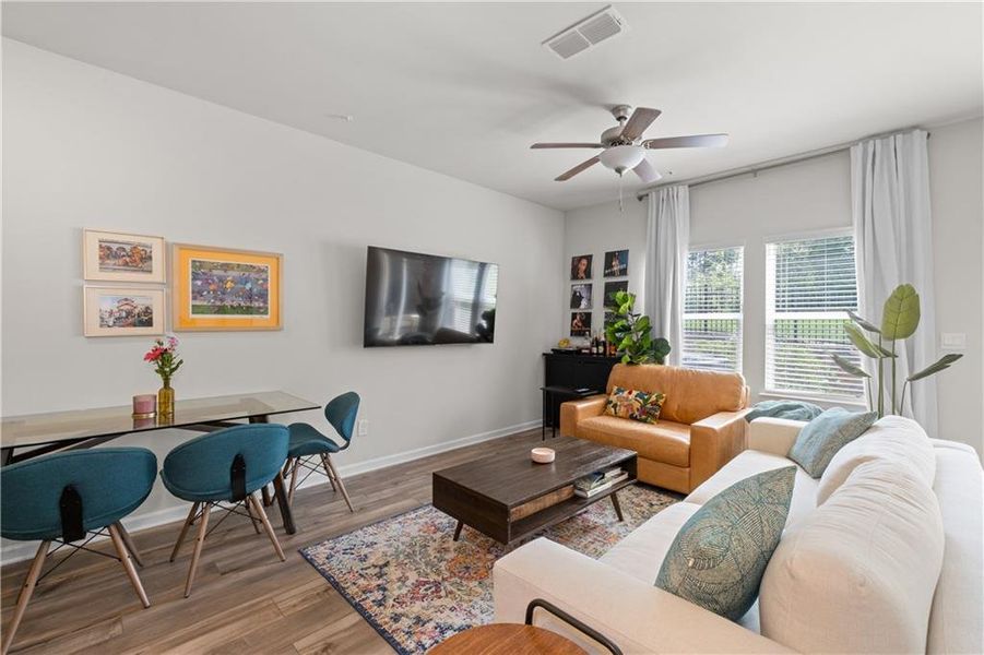 Furnished interior view inside a new home in , Mableton (Image 14).