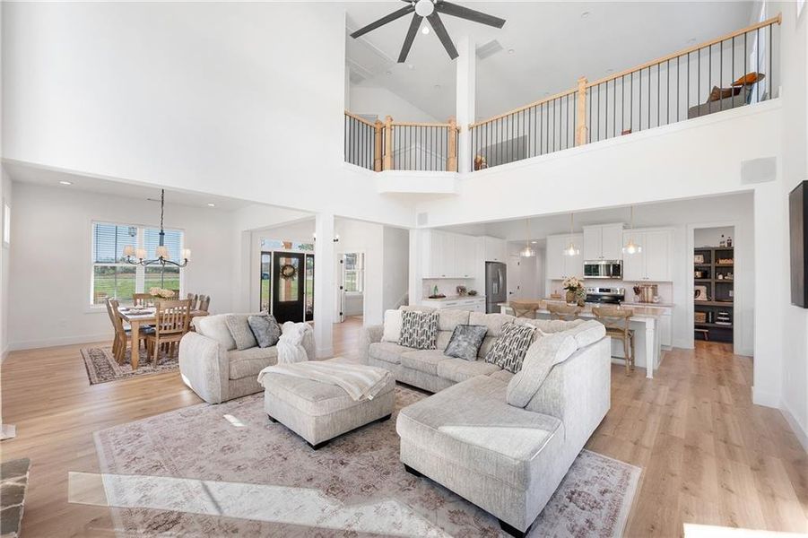 Furnished interior view inside a new home in , Taylorsville (Image 44). Furnished interior view inside a new home in , Taylorsville (Image 44).
