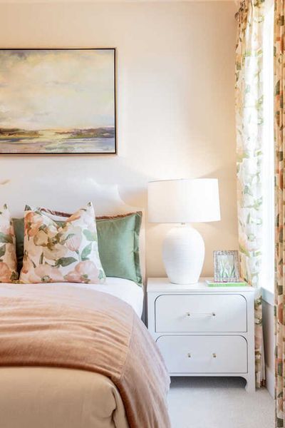 Representative furnished interior of a home built from the Monet-SS by Highland Homes in Lariat, Liberty Hill (Image 62).