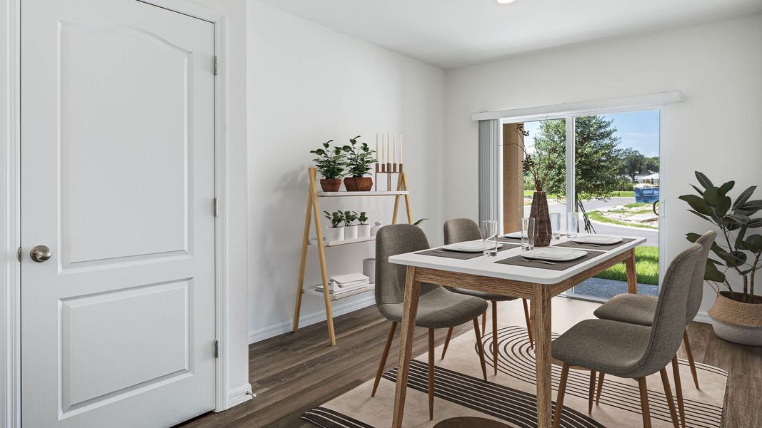 Furnished interior view inside a new home in Crossroads at Kelly Park, Apopka (Image 4).