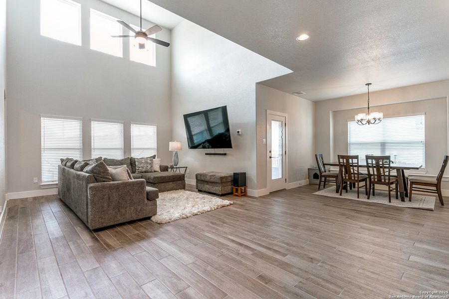 Furnished interior view inside a new home in West Pointe Gardens, San Antonio (Image 11).