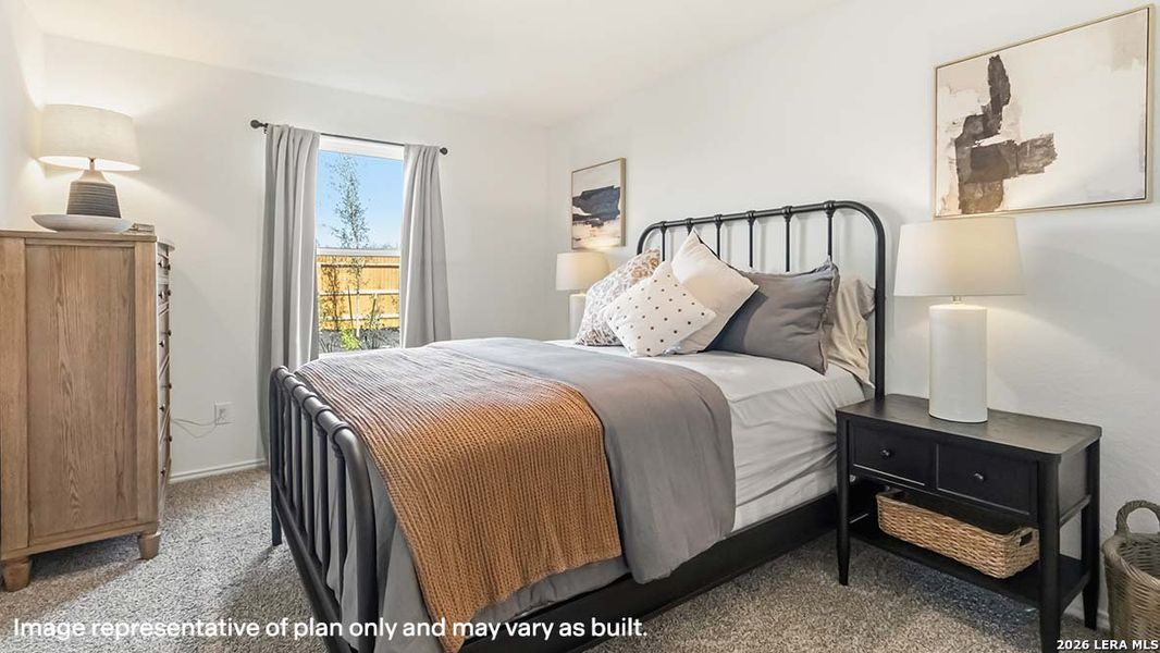 Furnished interior view inside a new home in Sereno Springs, Converse (Image 30).
