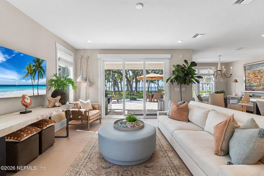 Furnished interior view inside a new home in , St. Johns (Image 9).