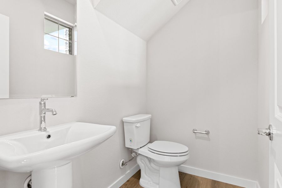 Furnished interior view inside a new home in Wildridge, Oak Point (Image 12).