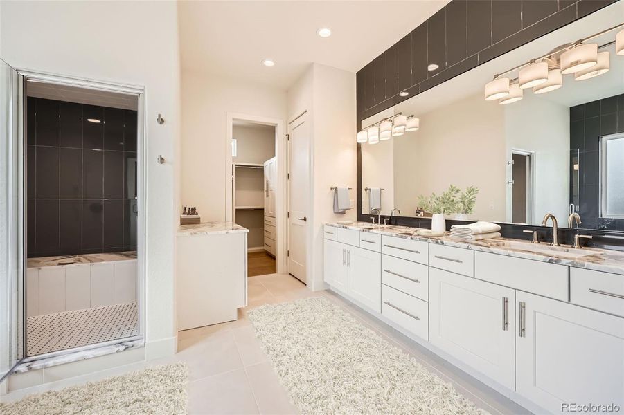 Furnished interior view inside a new home in , Parker (Image 15).