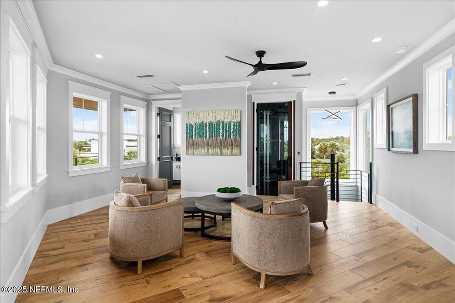 Furnished interior view inside a new home in , Jacksonville Beach (Image 8).