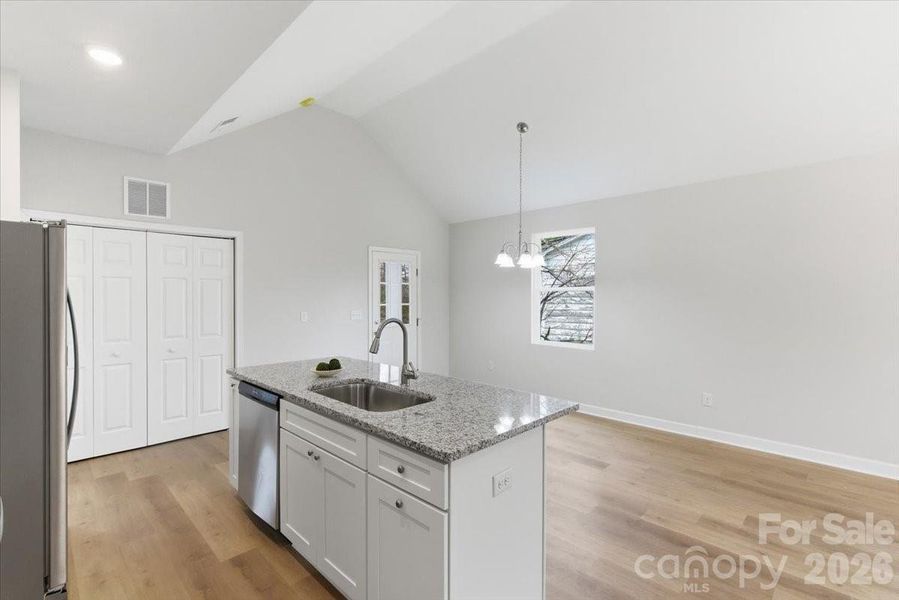 Furnished interior view inside a new home in , Shelby (Image 8).