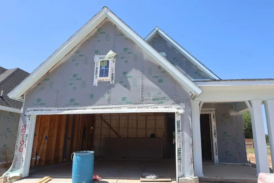 In-progress construction of a new home in The Grand Prairie - Meadow Collection, Hockley, TX (Image 10).