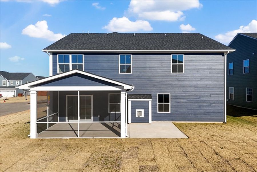 Exterior details and patio area of a home in Berkeley, Spartanburg (Image 22).