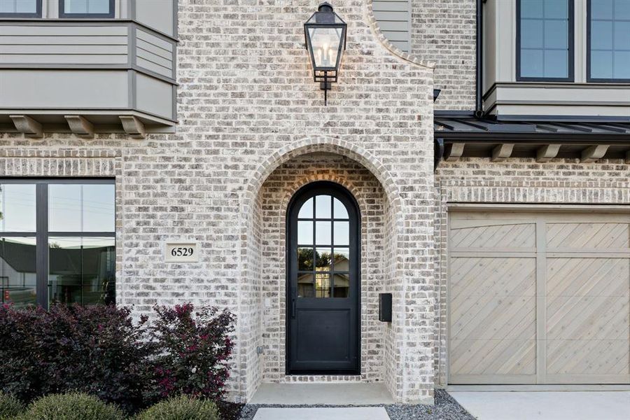 Exterior details and patio area of a home in , Dallas (Image 29).