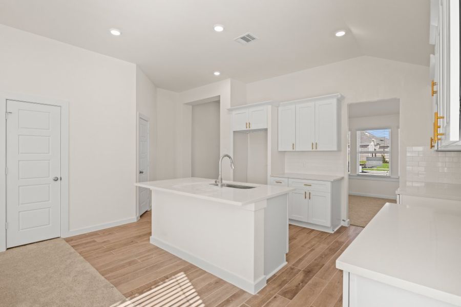 Furnished interior view inside a new home in Ashland, Houston (Image 8).