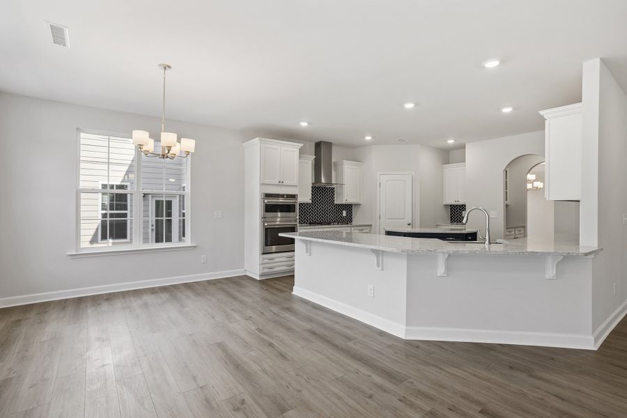 Furnished interior view inside a new home in Georgias Landing, Raleigh (Image 5).